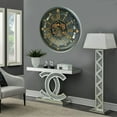 thumbnail image 4 of THE GEARS CLOCK Wall Clock with Real Moving Gears BE-LI_ 26 in Round Black, 4 of 11