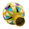 thumbnail image 3 of Metzler Bros. 15.50In Tree Topper With Triangles, Glass, 9299410, 3 of 3