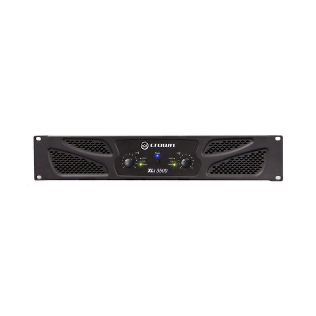 Amplificador analógico XLI3500 CROWN negro