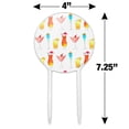 thumbnail image 2 of Acrylic Classy Cocktails Happy Hour Drinks Pattern Cake Topper Party Decoration for Wedding Anniversary Birthday Graduation, 2 of 7