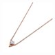 thumbnail image 1 of Collares con colgante de letra de amor YONGSHENG de acero inoxidable de titanio con Cadena de cristal Cz para Mujer N20094, 1 of 5