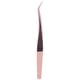thumbnail image 1 of Herramientas de precisión de acero inoxidable para extensiones de pestañas para un injerto experto Pinzas para pestañas postizas curvas de oro rosa, 1 of 8