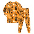 thumbnail image 4 of GCETTIC Toddler Girls Pajamas Babies Toddlers And Girls' Pajama Set Gold,7-8 Years, 4 of 9