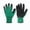 B, variant on Rubber Coated Work Gloves Breathable Lining Grip Protective Gloves for Gardening Construction Warehouse Daily Tasks
