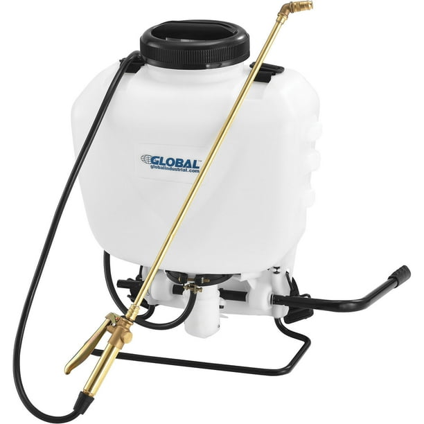 4 Gallon Commercial Duty Manual Backpack Pump Sprayer W/ Brass Wand