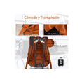 thumbnail image 4 of Mochila Para15.6 Pulgadas Laptop Para Viaje Escolar Color Negra Naranja, 4 of 5