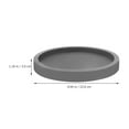 thumbnail image 3 of Flower Pot Tray Plants Water Catcher Pots Watering Round Planter Saucer Plastic, 3 of 6