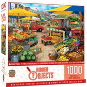 MasterPieces - Seek & Find - Market Square - 1000 Piece Jigsaw Puzzle