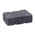 thumbnail image 3 of Hariumiu 6Pcs Marble Cubes Whiskey Drinks Chilling Ice Stone Bar Cocktail Accessories-Grey, 3 of 4