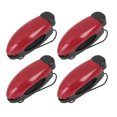 thumbnail image 1 of 4 uds Rojo Negro Plástico Coche Visera Gafas Tarjeta Soporte Clip, 1 of 1