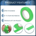 thumbnail image 5 of Unique Bargains Masking Tape, DIY Car Auto Paint Painters Tape, 1 Pc Green 0.8 Inches x 54.7 Yards, 5 of 7