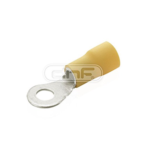 1210 Gauge Yellow Ring Terminal Electrical Wire Connectors 8 (100