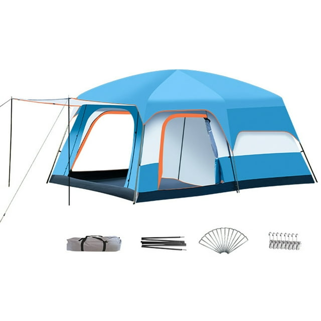 Tent,Luxury Tent With Tent With Rooms With Rooms 4-12 People Waterproof Two-bedroom Rooms 4-12 People Waterproof Two-bedroom And 4-12 People Waterproof