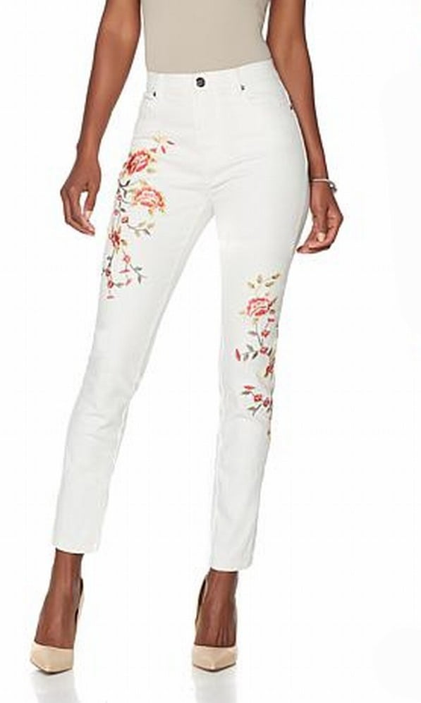 dg2 embroidered jeans