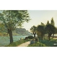 thumbnail image 3 of Ferdinand Hodler 24x17 Black Modern Framed Museum Art Print Titled - Schafe Am Sentier Des Saules (1878), 3 of 5
