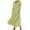 Green, variant on LEAVINGSUO Plus Size Dresses Women's Fashion Long Sleeve Color Cotton Linen Round Neck Pocket Dress Green XXXL