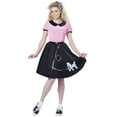 thumbnail image 2 of California Costume Collections CC00710-M 50s Hop W Poodle Skirt Adult Costume Size Medium, 2 of 2
