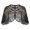 Gold, variant on Women Retro Shawl Elegant Shiny Beaded Sequin Bolero Evening Party Cape Flapper Black