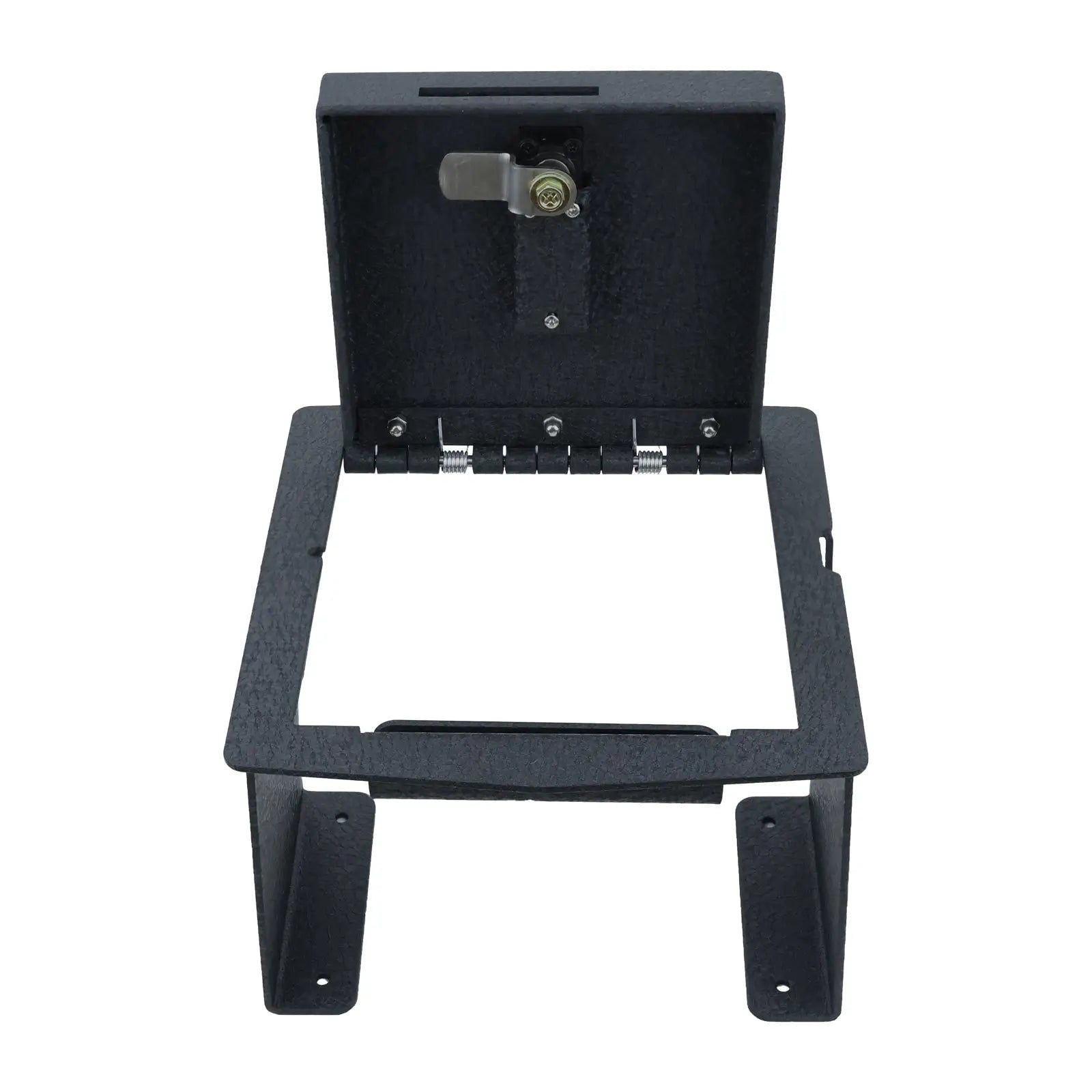 Center Console Gun Safe Vault - WASAI Console Lockbox Compatible with 2018-2022 Jeep Wrangler JL Not for sport and Rubicon and Jeep Gladiator with Heavy Gauge Steel, 4 Digit Combination Lock with Key