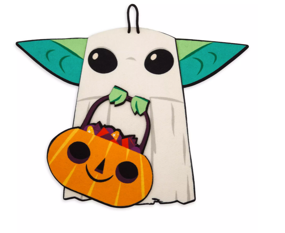 Disney Grogu Halloween Door Hanger Star Wars The Mandalorian New With