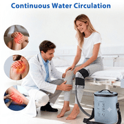 Cold Therapy Machine for Knee , Ice Machine for Knee, Shoulder, Hip & Ankle, Adjustable Timer ,5 Modes Cooling ,15L