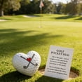 thumbnail image 6 of Heart-Shaped Golf Ball Pocket Hug Gift - Tiny Heart-Shaped Golf Ball Keepsake, Carries Warm Wishes, Sweet Small Present Conveys Care—Ideal for Golf-Loving Friends and Family Members, Multicolour, 6 of 8