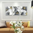 thumbnail image 5 of Abstract Wall Art For Living Room Bedroom Wall Decor Artworks Office Decor Abstract Ink Wall Paintings 3 Piece Bathroom Wall Posters Canvas Prints Pictures Ready To Hang Home Decorations, 5 of 6