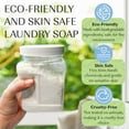 Laundry Soap Natural Only 5 Ingredients Soda, Salt, Borax, Soap