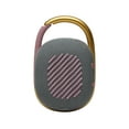 thumbnail image 2 of JBL Clip 4 Gray Portable Bluetooth Speaker w/Divvi! Case Bundle, 2 of 7