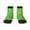 2 Black-1, variant on Green Cucumber Print Adult Socks, Crew Moisture-wicking Socks, Unisex Cushion Crew Socks,Casual Sports Ankle Socks