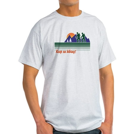 CafePress - Keep On Hiking Light T Shirt - Light T-Shirt -