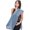 DEEP PERIWINKLE, variant on Plain Reversible Water-Pashmina Scarf from Nepal – arabesque