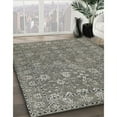 thumbnail image 3 of Ahgly Company Machine Washable Indoor Rectangle Industrial Modern Gray Area Rugs, 8' x 10', 3 of 7