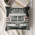 thumbnail image 3 of Funny Truck lover Gift - I Like My Trucks Throw Pillow, 3 of 5