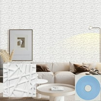 30 Pack Decorative 3D Wall Panels for Interior Wall Decor Living Room, 11.8"x11.8" Wall Art PVC Panels for Bedroom TV Background Gaming Room Decor