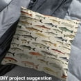 thumbnail image 2 of Homewish Rustic Pike Fish Fabric by the Yard 1 Yard, Rustic Farmhouse Animal Room Decor Fabric by the Yard, Hunting and Fishing Sewing Fabric, Breathable Home Decor, 2 of 6