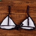 thumbnail image 4 of Bikini String Deux Pièces Maillot de Bain pour Femmes Haut Triangle Bas Brésilien, 4 of 5