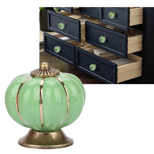 European Style Ceramic Knobs, Colorful Lovely Door Knobs, Home Use For Furniture Drawer Cabinet Drawer