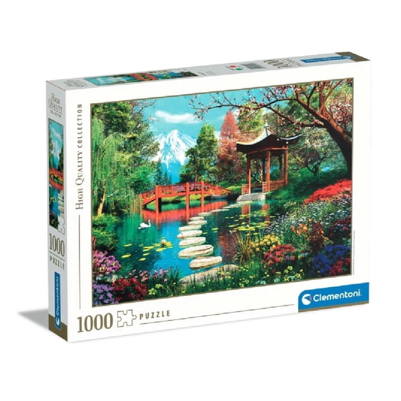 Rompecabezas Clementoni 1000 Piezas Hqc Jardines De Fuji