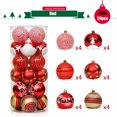 thumbnail image 3 of 2024 24pcs Color 6cm/2.4Inch Christmas Decoration Ball Tree Pendant Ornaments Shiny Bauble Ball For Home Bar Party Decoration, 3 of 5