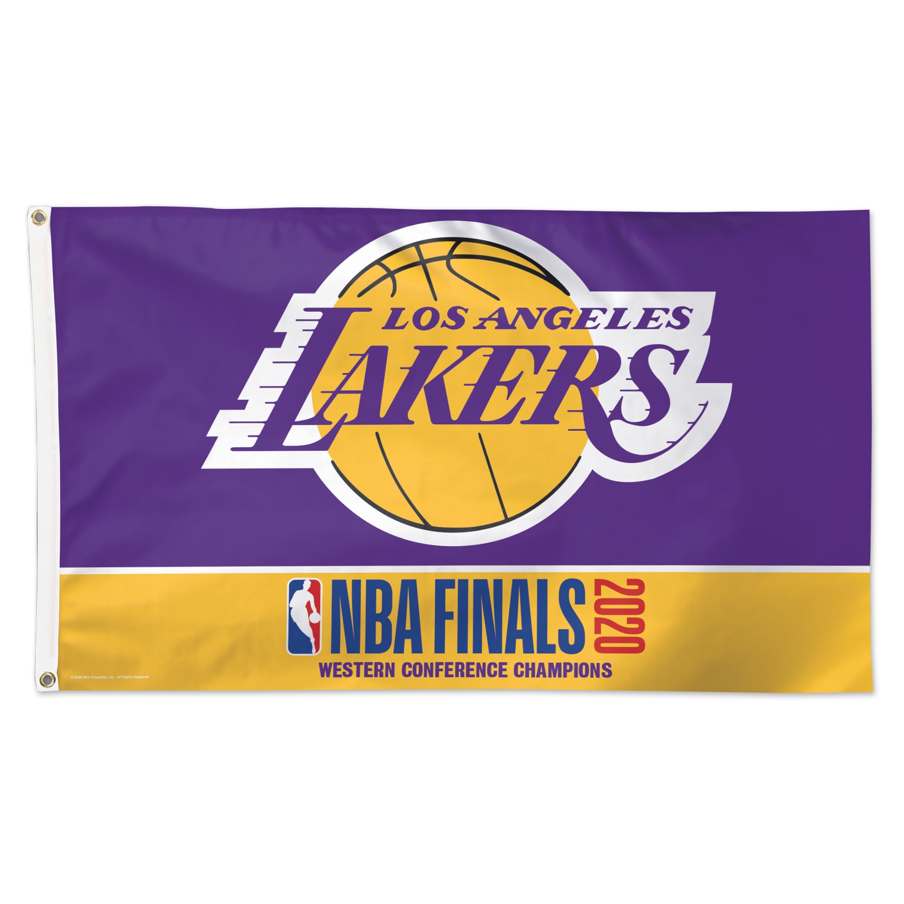 Los Angeles Lakers Wincraft 2020 Western Conference Champions 3 X 5 1 Sided Deluxe Flag Walmart Com Walmart Com
