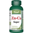 thumbnail image 4 of VORST Zinc 50mg + Copper 8mg 120 Vegan Capsules Max Strength Supplement, 4 of 4