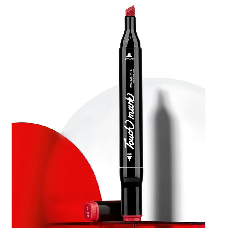 Deli Markers Pen 12-80 Color Sketch Art Marker Brush Set Double Tips  Alcoholic Pens For Artist Manga Markers Art Supplies School