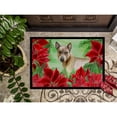 thumbnail image 3 of Carolines Treasures CK1328JMAT Thai Ridgeback Poinsettas Door Mat Indoor Rug or Outdoor Welcome Mat 24x36 Doormat  36"L, 3 of 4