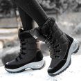thumbnail image 1 of Botas de invierno cálidas e impermeables a media pantorrilla para mujer kaili Sencillez, 1 of 5