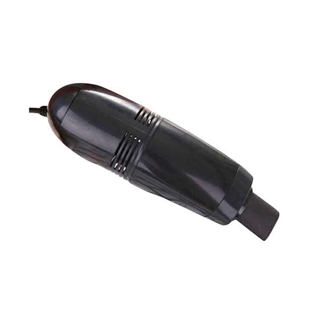 Laptop Brush Practical Convenient 6 Colors USB Keyboard Vacuum Cleaner for Printer - Black