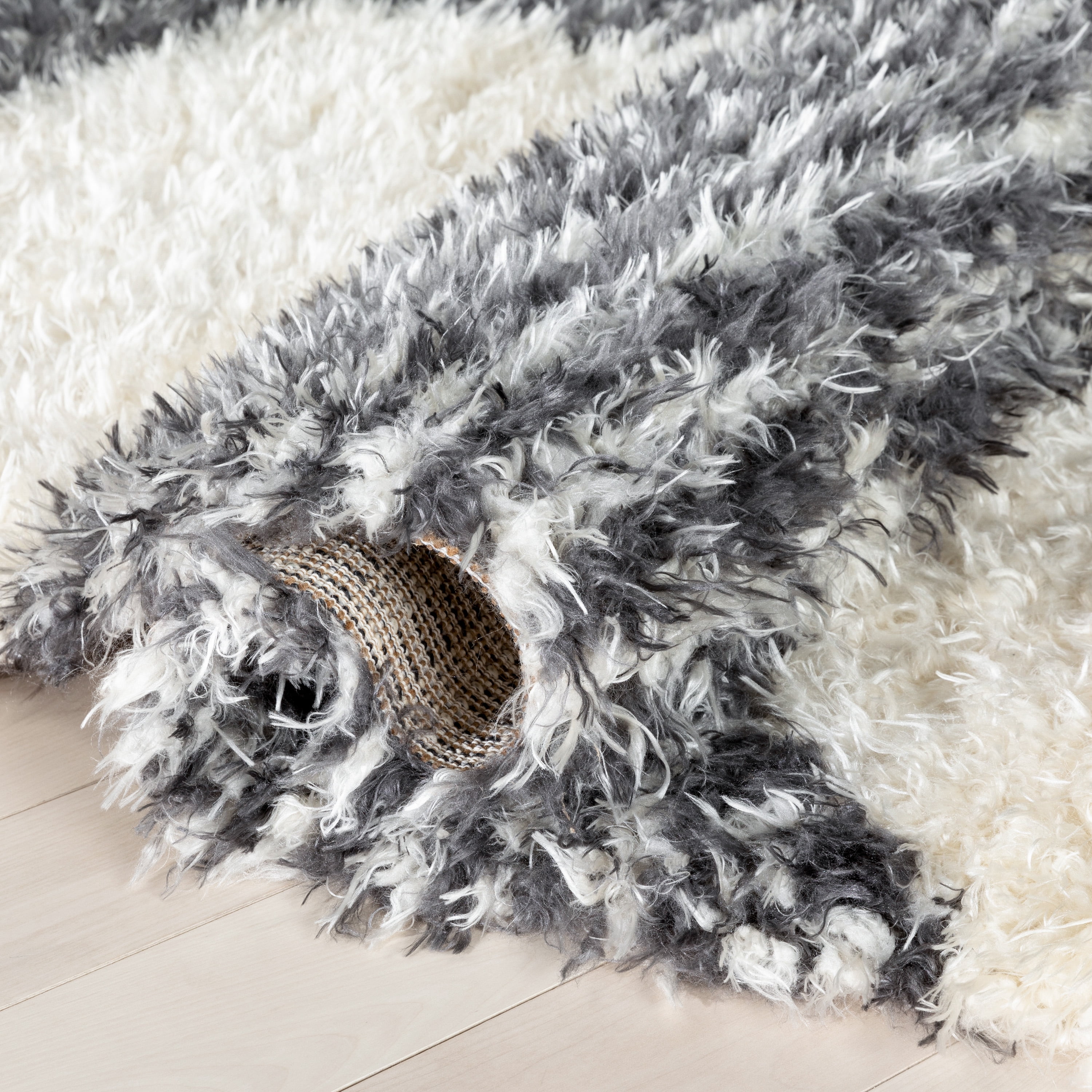 Well Woven Rue Moroccan Area Rug, 7.83' x 9.83', Shag Rug