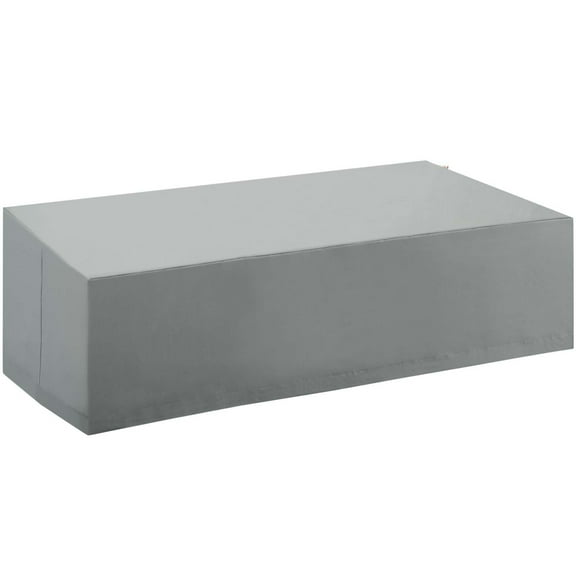 Modway Immerse Convene / Sojourn / Summon Loveseat and Varied Use Outdoor Patio Furniture Cover in Gray