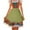 Camouflage, variant on Axiiglly Women's Waist Aprons with Pockets, Grilling Aprons for Kitchen Cooking, Gardening Server Home Waitress Half Apron, Vintage Ruffle Apron for Oktoberfest Halloween Costume