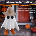 thumbnail image 4 of Halloween Ghost Decoration Cowboy Cute Indoor Statues Spooky with Boots for Home Shelf Mantel Display, 4 of 9